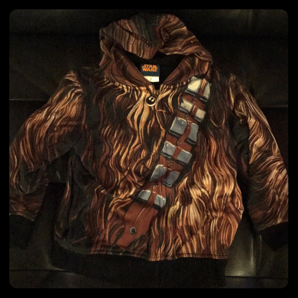 Chewbacca hoodie. Boys 5/6